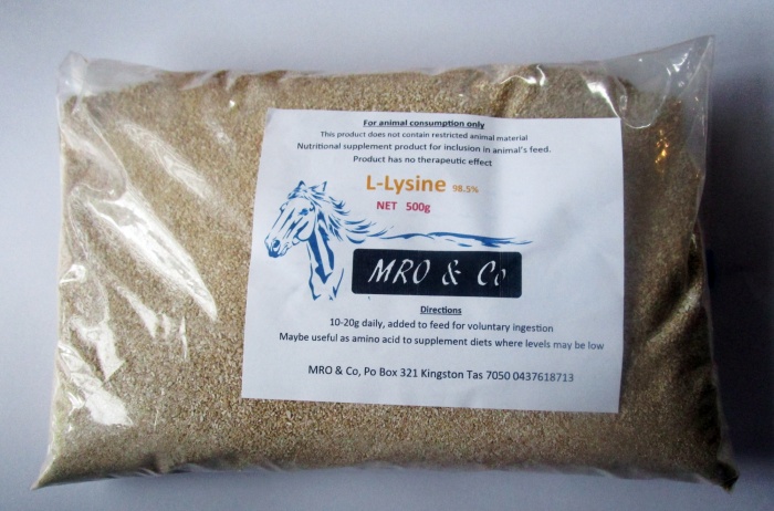 Lysine HCL Animal feed grade 1kg